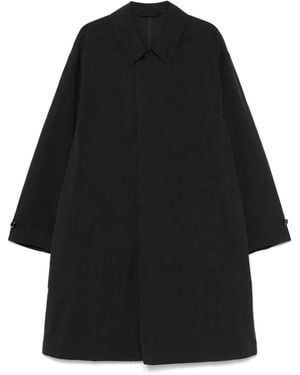 Lemaire Twill Car Coat - Black