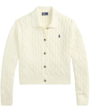 Polo Ralph Lauren Cotton Cardigan - White