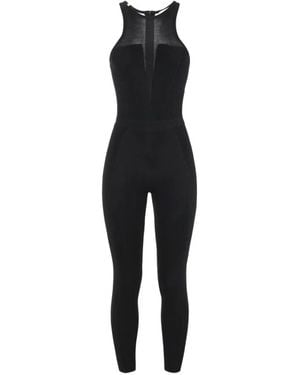 Elisabetta Franchi Knit Jumpsuit - Black