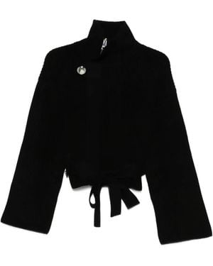 Brandon Maxwell Klassischer Kaschmirpullover - Schwarz