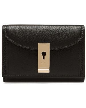 Bally Portafoglio Con Placca Logo - Nero