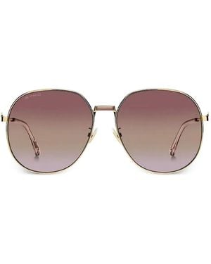 Etro Round-Frame Sunglasses - Pink
