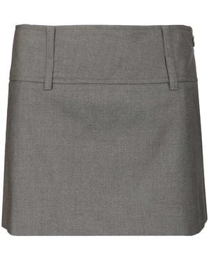 DUNST Integrated Briefs Micro Skirt - Grey