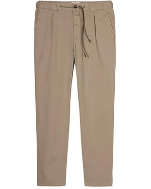 Closed Pantalones con cordones y pinzas - Neutro