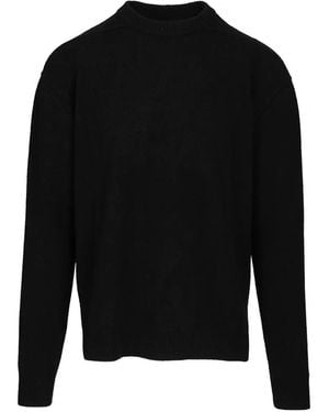 Rick Owens Gekochter Strickpullover - Schwarz
