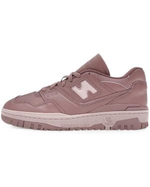 New Balance 550 Leather Sneakers - Purple