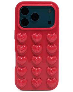 Bimba Y Lola Shiny Iphone 17 Pro Max Silicone Case - Red