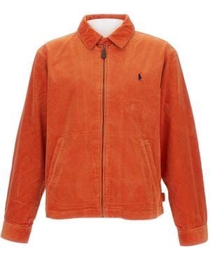 Polo Ralph Lauren Zip-Up Jacket - Orange