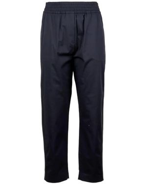 Eleventy Pantalones Con Cinturilla Elástica - Azul