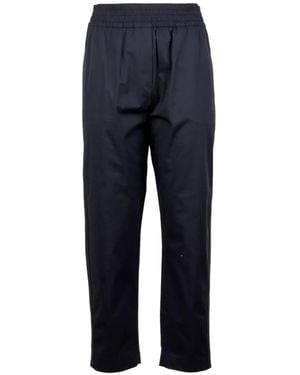 Eleventy Elasticated Waistband Trousers - Blue