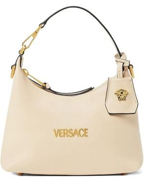 Versace Medusa-Charm Tote Bag - Natural