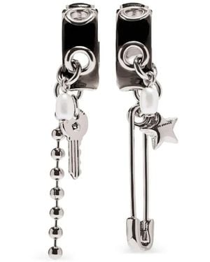 Marc Jacobs The Punk Beauty Earrings - Metallic