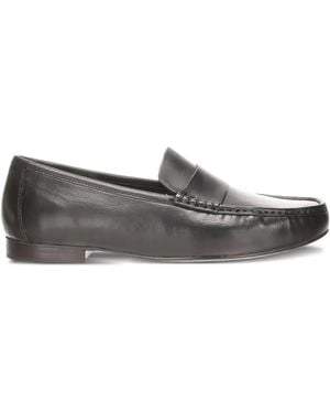 Ara Atlanta Leather Penny Loafers - Gray