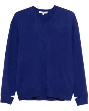 Tibi Jersey Cashmere Lavable, Talla - Azul