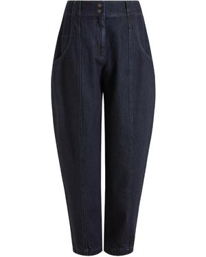 16Arlington Alcea Denim Trousers - Blue
