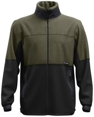 Ortovox Zip-Panelled Jacket - Green