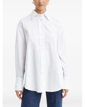 SER.O.YA Tie Detail Shirt - White