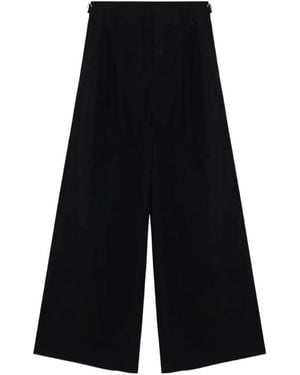 Jonathan Simkhai Leroy Pleated Wide-Leg Pants - Black