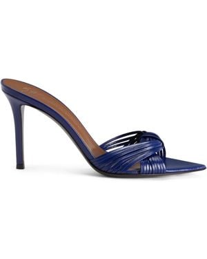 Giuseppe Zanotti 90Mm Intriigo Knot Sandals - Blue