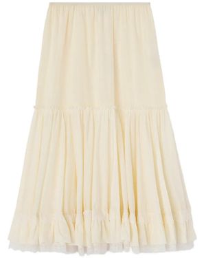 Ganni Skirt - White