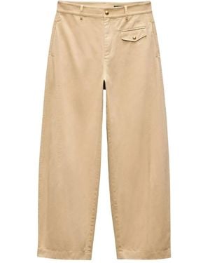 Rag & Bone Pantalones Con Detalle De Bolsillo - Neutro