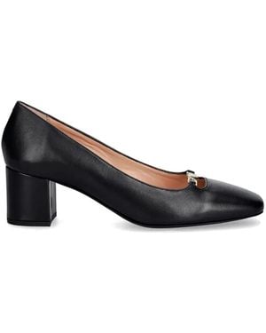 Love Moschino Heart-Charm Court Shoes - Black