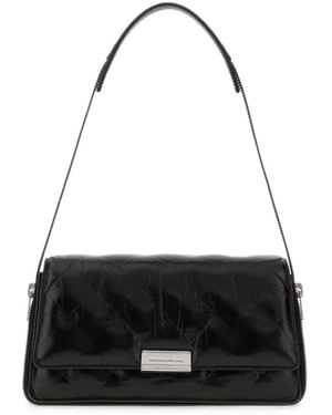 Alexander Wang Siren Medium Flap Bag - Black