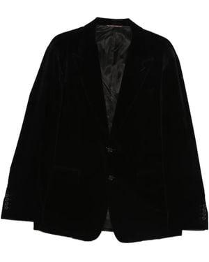 Canali Velvet Blazer - Black
