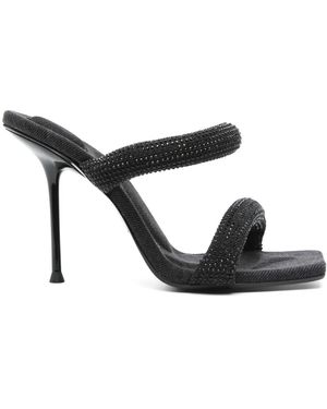 Alexander Wang Sandali Julie Tubular 105Mm - Nero