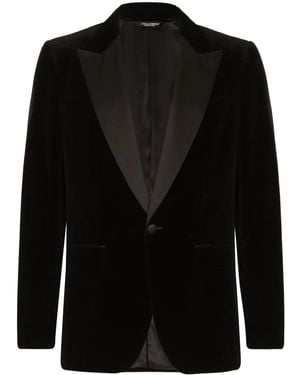 Dolce & Gabbana Coats & Jackets - Black