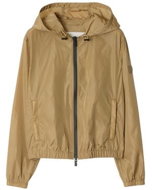 Burberry Knight Stamp Nylon Jacket - Natural
