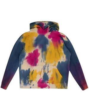 Rhude Tie-Dye Hoodie - White