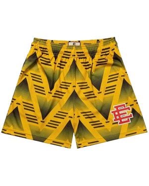 Eric Emanuel Basic Ee Mesh Shorts - Yellow