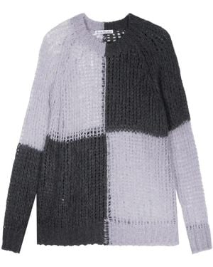 Acne Studios Jersey Con Diseño Colour Block - Gris