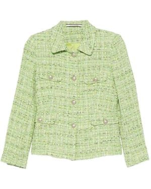Tagliatore India Button-Fastening Buttoned Jacket - Green