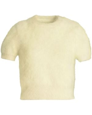 Tシャツ・カットソー MAISON MARGIELA PRINK RUBBER CROP-TOP Maison Margiela Prink Rubber Crop-Top FW23 Collection – LOZURI®