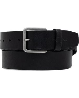 Marc O' Polo Buckle-Fastening Leather Belt - Black