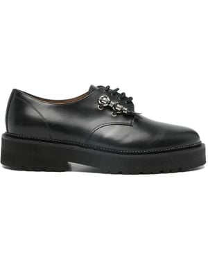 Toga Virilis Lace-Up Derby Shoes - Black