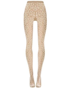 Wolford Sweet Dots Tights - White