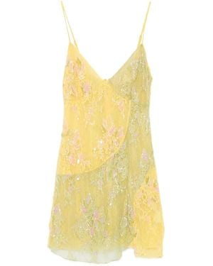 Roberta Einer Abito Con Spalline - Giallo