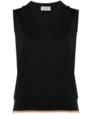 John Smedley Layne トップ - ブラック