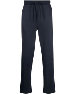 Corneliani Side-Stripe Track Trousers - Blue