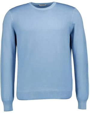 Gran Sasso Pullover Mit Rundem Ausschnitt - Blau