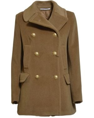 Tagliatore Manteau À Boutonnière Croisée - Green