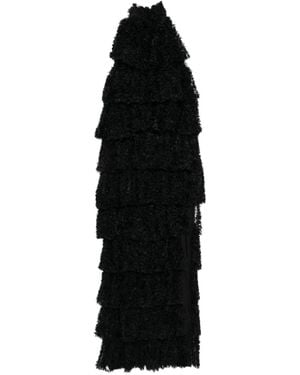 KARL LAGERFELD Studio Ruffled Dress - Black