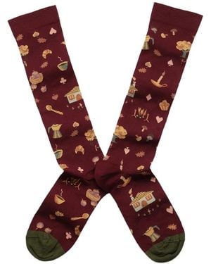 Bonne Maison Sunday Best Socks - Brown