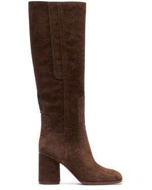 Casadei Stivali Cleo 80Mm - Marrone