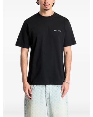 Daily Paper Wrapper Logo-Print T-Shirt - Black