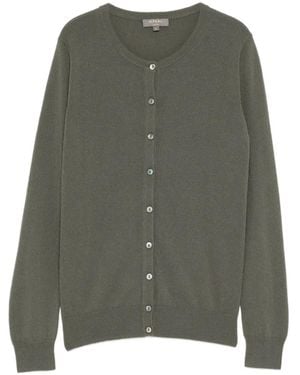 N.Peal Cashmere Cárdigan Olivia - Verde
