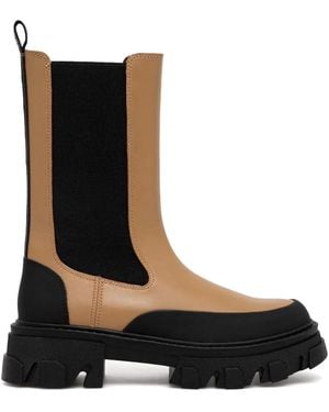 DKNY Leather Boots - Black